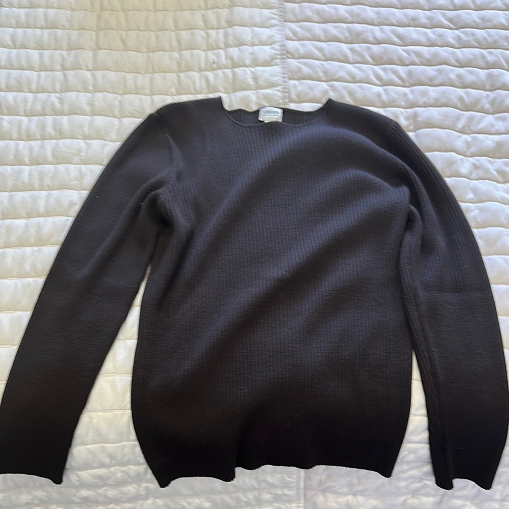 Armani Collezioni  Crewneck Sweater Classic Design